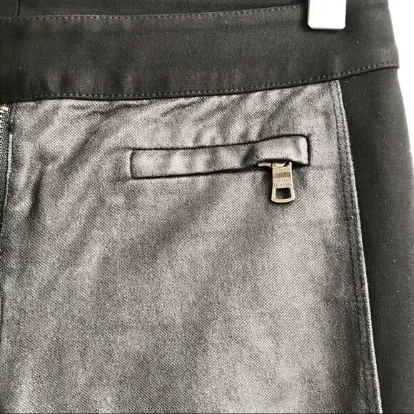 A/X Armani Exchange Faux Suede panel Legging  XS - Picture 4 of 8